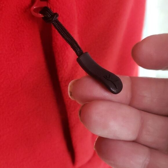 Danskin red fleece jacket size S - Picture 4 of 16